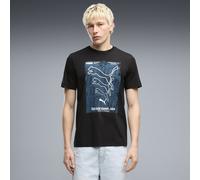 PUMA Graphics Box T-Shirt Herren, Accessoires, Schwarz, M