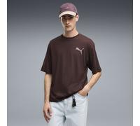 PUMA Graphics Boxy Utility T-Shirt Herren, Kleidung, Braun, L