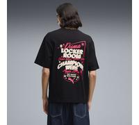 PUMA Graphics Champions Boxy T-Shirt Herren, Kleidung, Schwarz, M