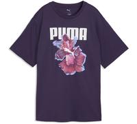 Puma Graphics Relaxed Flower Tee deep plum (64) S