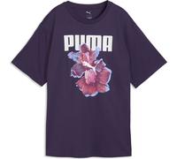 Puma Graphics Relaxed Flower Tee deep plum (64) XL