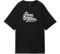 Graphics Relaxed Varsity Tee PUMA Schwarz