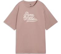 PUMA Graphics Relaxed Varsity Tee Sandstone