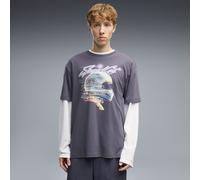 PUMA Graphics Speedcat Relaxed T-Shirt Herren, Accessoires, Grau, M