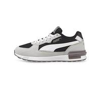 PUMA Graviton Jr Sneaker, Gray Violet Black White Silver-Steel Gray, 36 EU