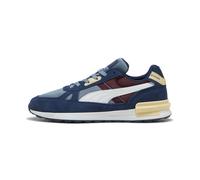 Sneaker PUMA "Graviton Pro Sneakers Erwachsene", Gr. 44, cool blau weiß persian, Obermaterial: Textil, Synthetik, Kuhleder; Futter: Textil; Innensohle: Textil; Laufsohle: Gummi, Schuhe (82168669-44) c