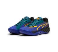 Puma Hallen-Indoorschuhe All-Pro Nitro Crowd Craze blau/bunt Herren, Größe Euro (US) 44,5 (11)