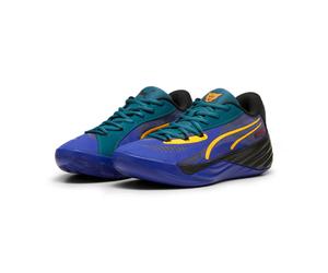 Puma Hallen-Indoorschuhe All-Pro Nitro Crowd Craze blau/bunt Herren, Größe Euro (US) 47 (13)