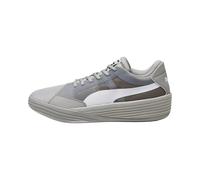 Puma Hallen-Indoorschuhe Clyde All-Pro Team grau/weiss Herren, Größe Euro (US) 44,5 (11)
