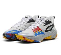 Puma Hallen-Indoorschuhe Genetics Mid grau/bunt Herren, Größe Euro (US) 43 (10)