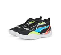 Puma Hallen-Indoorschuhe Playmaker Pro schwarz/bunt Herren, Größe Euro (US) 47 (13)