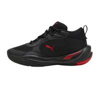 Puma Hallen-Indoorschuhe Playmaker Pro schwarz/rot Kinder, Größe Euro (US) 37 (5)