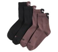 PUMA Heart Kurze Crew-Socken 2er-Pack Damen, Accessoires, Braun, 35-38