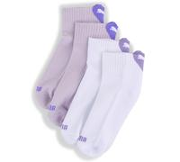 PUMA Heart Logo Gepolsterte Sportsocken Teenager (2er-Pack), Accessoires, Lila, 27-30 Purple