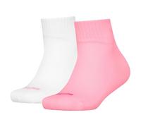 PUMA Heart Logo Quarter Socks 2 Pairs EU 39-42