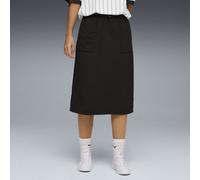 Jerseyrock PUMA "HER Comfort Gewebter High-Waist-Rock Damen", Damen, Gr. S, schwarz, Obermaterial: 100% Nylon; Tasche - Oben: 100% Polyester, Röcke (12470114-S) schwarz