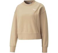 Puma HER CREW TR Damen Sweatshirt, beige, größe L