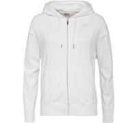 Puma HER FULL ZIP HOODIE Damen Sweatshirt, weiß, größe L
