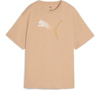 Puma Damen HER Graphic Relaxed T-Shirt sand S