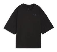PUMA Damen HER Oversized T-Shirt S, Black