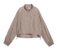 Puma HER Relaxed Woven Damen Jacke braun - M