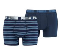Puma HERITAGE STRIPE BOXER 2P Boxershorts, dunkelblau, größe S