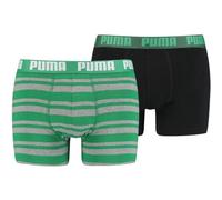 Puma HERITAGE STRIPE BOXER 2P Boxershorts, grün, größe S