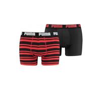 Puma HERITAGE STRIPE BOXER 2P Boxershorts, rot, größe S