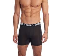 PUMA Herren 3er-pack Boxershorts mit Athletischer Passform Retroshorts, Puma Black, XL EU