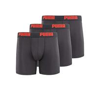 PUMA Herren 3er-pack Performance Boxershorts Boxershorts, Schwarz, XL EU