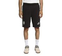 PUMA Herren AC Milan King Sweat-Shorts L, Black Alpine Snow White