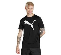 PUMA Herren Active Big Logo Tee T-Shirt, schwarz, M