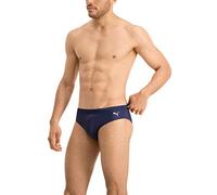 PUMA Herren Badehose Badeshorts Klassischer Badeslip Summer Brief Swim Shorts, Farbe:Navy, Bekleidungsgröße:XL
