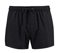 PUMA Herren Badehose Badeshorts Logo Short Length Swim Shorts, Farbe:Black, Bekleidungsgröße:XS