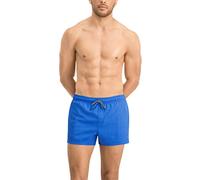PUMA Herren Badehose Badeshorts Logo Short Length Swim Shorts, Farbe:Blue, Bekleidungsgröße:XS