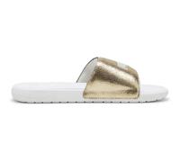 Puma Unisex Adults Cool Cat 2.0 Metallic Shine Slide Sandals, Puma Gold-Puma Silver-Puma White, 40.5 EU