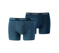 PUMA Herren Basic Boxer 2P Unterwäsche, Blau (denim), S