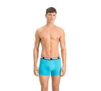 Puma Herren Boxershorts 2er Pack Aqua Blue : XL