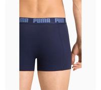 Puma Herren Basic Boxers Boxer-Shorts, Navy, M (2er Pack)