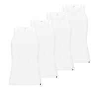 PUMA Herren Tank Top, 2er Pack - Basic, Unterhemd, Rundhals, Single Jersey, einfarbig Weiß XL