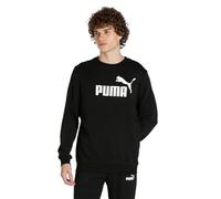 PUMA Herren Big Logo Crew Tr Pullover, Puma Black, L EU