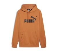 Kapuzensweatshirt PUMA "ESS BIG LOGO HOODIE FL (S)" Gr. L, braun (caramel latte) Herren Sweatshirts (92654103-L) caramel latte