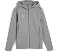 PUMA Herren Blouson teamFINAL Casuals Hooded J (658528) XXL Medium Gray Heather-PUMA Silver