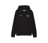 Hoodie PUMA "BMW M MOTORSPORT Essentials Hoodie Herren", Herren, Gr. XL, schwarz, Obermaterial: 32% Polyester, 68% Baumwolle; Kapuzenfutter: 100% Baumwolle; Rippe: 3% Elasthan, 97% Baumwolle, normal, 