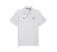 Poloshirt PUMA "BMW M MOTORSPORT Essentials Polo Herren", Herren, Gr. L, silber mist gray, Obermaterial: 100% Baumwolle. Kragen: 96% Baumwolle, 4% Elasthan. Rippe: 4% Elasthan, 96% Baumwolle, regular