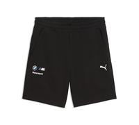 Sporthose PUMA "BMW M MOTORSPORT Essentials Shorts Herren", Herren, Gr. M, Normalgrößen, schwarz, Obermaterial: 68% Baumwolle, 32% Polyester. Kapuzenfutter: 100% Baumwolle. Seitentasche - Oben: 100% B