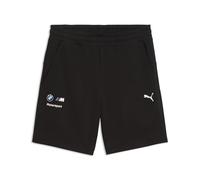 Sporthose PUMA "BMW M MOTORSPORT Essentials Shorts Herren", Herren, Gr. M, Normalgrößen, schwarz, Obermaterial: 68% Baumwolle, 32% Polyester. Kapuzenfutter: 100% Baumwolle. Seitentasche - Oben: 100% B