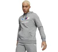 PUMA Herren BMW M Motorsport Fleece Hoodie L Medium Gray Heather ?Motorsport Hoodie mit Rundhalsausschnitt Herren