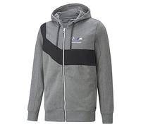 PUMA Herren BMW M Motorsport Kapuzenjacke XXLMedium Gray Heather