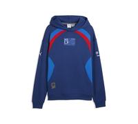 Hoodie PUMA "BMW M MOTORSPORT Lifestyle Relaxed Hoodie Herren", Herren, Gr. L, pro blau m color, Obermaterial: 67% Baumwolle, 33% Polyester. Kapuzenfutter: 33% Polyester, 67% Baumwolle. Rippe: 3% Elas